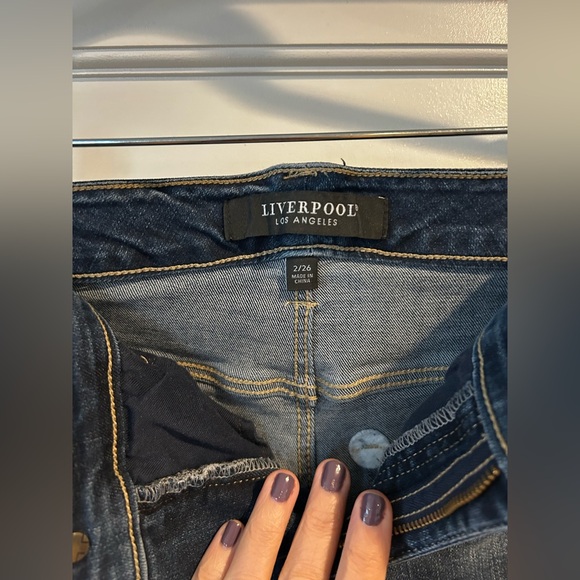 👖The Liverpool Los Angeles Lucy High-Rise
Bootcut Stretch Denim jeans in Size 26 - Picture 7 of 12